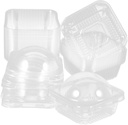 50pcs Egg-yolk Puff Moon Cake Packaging Boxes Pack Food-grade Safe Materials for Cupcake Pastry Desserts