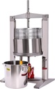 5.28 Gallon Heavy-duty Stainless Steel Fruit and Wine Press, 20L Manual Fruit Press Stainless Steel Juicer Crusher with Hydraulic Jack, DIY Large Fruit Press Extractor for Wine and Juice Making