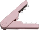 Rose Thorn Remover, Flower Stem Leaves Thorn Stripper Portable rose thorn stripper tool for Florist Gardening (Pink, One Size)