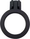 Black Drop Ring Pull Round Cabinet Door Knob Pulls Handle Matte Black Dresser Knobs Rings Drawer Handles Kitchen Hardware