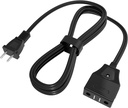 09982 Deep Fryer Cord for Presto FryDaddy and Granpappy,Replacement FryerCord for Presto Parts 09982 86591(3.3FT)