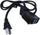 SS-992896 Deep Fryer Power Cord Magnetic compatible with FF103850/89, Black