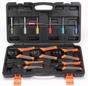 iCrimp Closed Barrel Crimp Tool, Weather Pack Crimpers, Deutsh Connector Kit for Deutsh DT Connectors and Stamped Contacts, Removal Tool Set- 12-pcs included