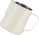 Cabilock Stainless Steel Frothing Pitcher Latte Art Jug Ergonomic Handle for Espresso and Tea for and Home Use