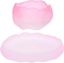 PRETYZOOM Japanese Style Pink Tea Cup Set Heat Resistant Glass Cup Saucer Tea Party for Daily Use