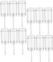 Pack Cake Pan Cake Carrier Push Pop Containers Easy Push-up Round Storage Box for Parties Homes
