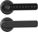 DOITOOL Fingerprint Door Lock with Digital Keypad Keyless Entry Latch for Home Office and Apartments Durable and Wear-Resistant Design with Quick Recognition