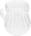 Glass Milk Cup Smooth Surface Multi-purpose Container for Tea Milk Juice Sauce for Home Use Afternoon Tea Parties and Gatherings
