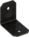 Simpson Strong-Tie APVA21 Outdoor Accents Avant Collection ZMAX, Black Powder-Coated 90 Angle for 2X (Pack of 90)
