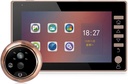 Digital Door Viewer with 4.5inch LCD Screen Monitor, Video Peephole Viewer,Night Vision, for Villa House Office Apartment Home Security System