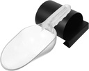 STOBAZA Scoop Funnel Multi-function Ice Shovel Set for Bar Kitchen Plastic Shovel Hook for Ice Cubes Storage
