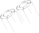 Stainless Steel Cake Cooling Rack Round Stand for Baking Cakes Air Circulation Cooling Holder Dishwasher Safe