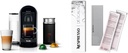 Nespresso Vertuo Plus Coffee and Espresso Maker by Breville, Ink Black with Aeroccino Milk Frother Descaling Kit