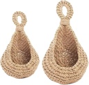 Potato and Onion Storage Basket for Pantry Boho Kitchen Decor Hanging Fruit Baskets for Kitchen