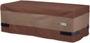 DUCKCOVERS Ultimate Waterproof 49 Inch Rectangular Patio Coffee Table Cover, Outdoor Ottoman Cover