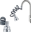 Faucet Extender for Bathroom Kitchen Sink with Stretchable Hose, 3 Water Outlet Modes Faucet Sprayer Attachment Extension, Anti-Splash Tap Water Saving Bathtub Sprayer Head, 2 Pack