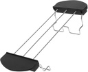 1pc Toaster Accessory Smooth Stainless Steel Grill Oven Cooking Rack Toast Rack Kitchen Supply