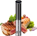Sous Vide, Wancle 1100W Immersion Circulator, IPX7 Sous Vide Cooker, Small Space-Saving Design, Sous Vide Machines with Accurate Temperature Control, Black, 120V