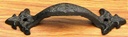 Fleur De Lis Gate Handle - Set of 6