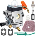 Hipa FS90R Carburetor for STIHL FS90 HT101 FS110R FS90 KM110R FS100RX KM90R FS110 FS 90R HT 101 FS 110 FS 110R FC90 HT131 HL100K HL100 FS100 HT100 FS87 HL90 Trimmer C1Q-S174