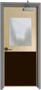 Durable Door Armor Plate - Multiple Finish & Size Options - 30" Heigh x 34" Width (Standard Residential) - Oil Rubbed Bronze - Adhesive