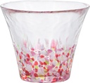 ADERIA F75414 Tsugaru Vidro Fukei Sakura, 2.5 fl oz (75 ml), Gift Box, Made in Japan, Japanese Sake, Glass, Gift, Women's, Mother's Day, Father's Day, Husband and Wife, Housewarming, Marriage