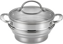 Anolon Classic Stainless Steel Universal Covered Steamer Insert