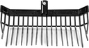 HORZE Eco Plastic Fork Head - Black - One Size