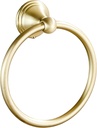 Towel Ring for Bathroom, Brusehd Light Gold Hand Towel Holder 1 Pack, Bathroom Accessories and Towel Racks for Bathroom Wall Mount