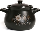Stockpot Casserole Induction Cooker Ceramic Stew Pot Soup Pot Gas Universal Household Large Stone Pot Crock Pot Soup Pot Soup Pots (A B)