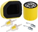 HIFROM Air Filter 32 083 03-S 32 883 03-S1 with Oil Filter 52 050 02-S Fuel Filter 25 050 03-S Spark Plug Tune Kit Replacement for Kohler SV710 SV715 SV720 SV730 SV735 and SV740 Lawn Mower