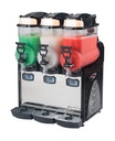 Eurodib OASIS3 Cofrimell (3) 2.6-Gallon Frozen Drink Machine Dispensers, Stainless Steel/Plastic, 110v, NSF