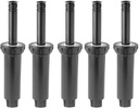 Rain Bird 1804 Spray Head with 15van Nozzle; 0° to 360° Adjustable; 15' Radius (Pack of 5)