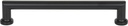 Top Knobs Morris Pull 6 5/16 Inch (c-c) Flat Black