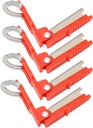 Zerodis 10Pcs Thumb Pruner Knife Multi Function Thumb Fruit Picking Device for Fruit Vegetable Garden Garden Plant Tape Tool for Grapes Raspberries Tomatoes and Vegetables