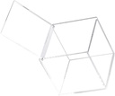 Acrylic Tea Bag Box Lid Decorative Storage Organizer Pod Holder Multi-use Decorative Box