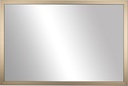 Frame My Mirror Gold Bathroom Mirror for Wall, 26" x 32" Champagne Bronze Bathroom Vanity Mirror, Made in USA, Hangs Horizontally or Vertically, Ellis Design