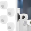 4Pcs Door Knob Safety Cover Robust Door Handle Protector Easy to Install Door Handle Protector Suitable for Bedroom Doors