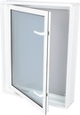 Casement in-Swing Egress Window (27" W x 45" H x 8" D)