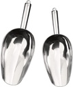 Kisangel 2pcs Pet Food Shovel Dog Cat Feeding Scoop and Convenient Pet Supplies for Serving