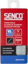 SENCO M001000R 3/4" 16 Gauge Straight Finish Nails, Galvanized Finish 1,000 Count Pack