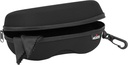 NoCry Storage Case for Safety Glasses with Felt Lining, Reinforced Zipper and Handy Belt Clip