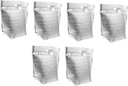 6pcs Insulated Tote Bag Cake Carrier Lunch Box Pouch Bag Picnic Accessory